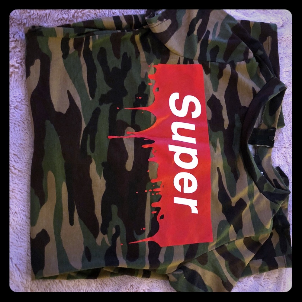 Super Camo Bermuda romper